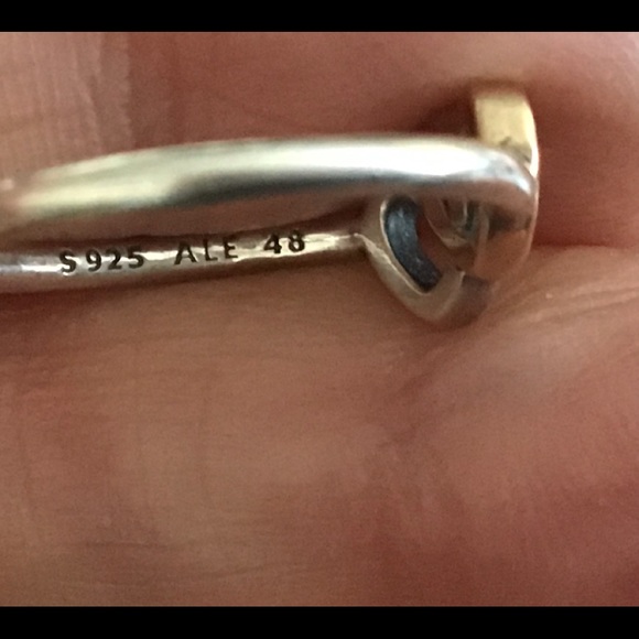 Pandora two tone ring - Picture 3 of 3